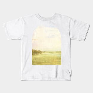 Minimalist arch landscape Kids T-Shirt